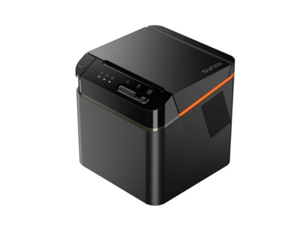 Cloud Printer - Küchendrucker mit Abschneider, thermodirekt, 80mm, USB + Ethernet + WiFi + Bluetooth, schwarz – Bild 2